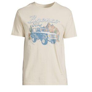 Ford Bronco Men's and Big Men's Graphic Tee with Short Sleeve SZ L/2XL/3XL